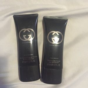 Gucci Guilty men after shave and shampoo