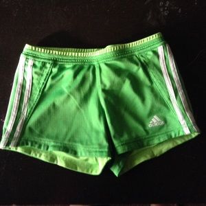 Adidas athletic shorts.