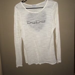 Long sleeved Bebe shirt
