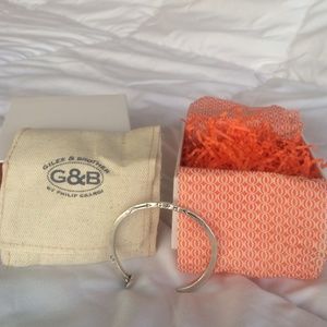 Giles & Brother skinny railroad silver Oxide