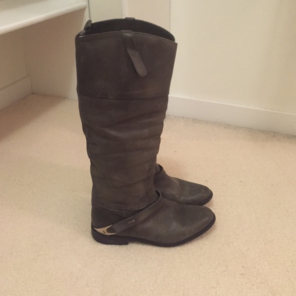 Golden goose leather boots size 7