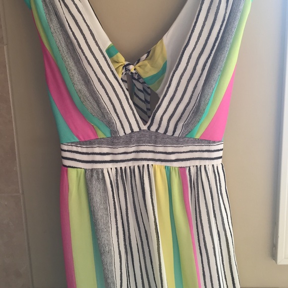 Love striped maxi dress - Picture 2 of 4
