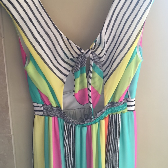 Love striped maxi dress - Picture 3 of 4