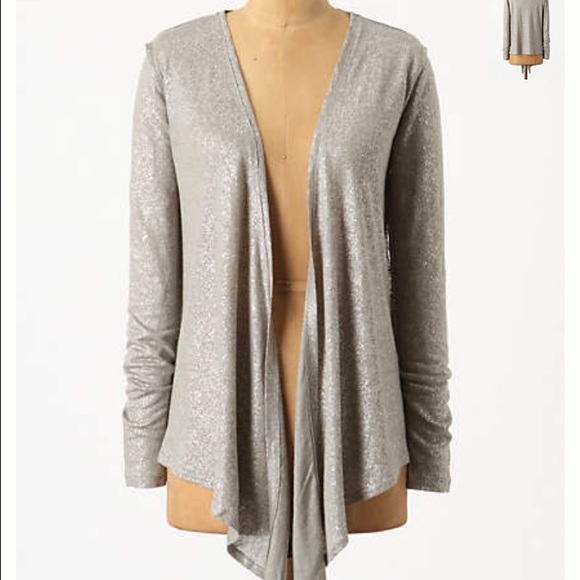 Anthropologie Hero & Leander Opalescent Cardigan