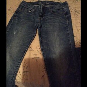 American eagle size 8 skinny jeans