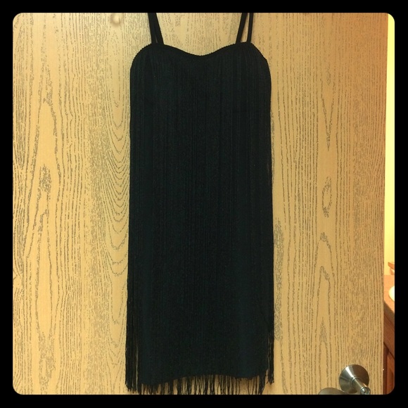 Gatsby inspired fringe dress