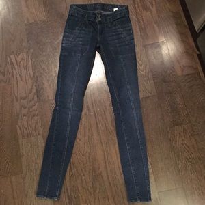 MADEWELL SKINNY JEANS - MOTORCYCLE STYLE SIZE 25