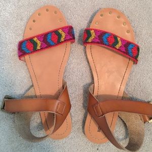Aztec sandals