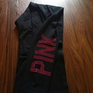 Pink Size Small Slim Fit Yoga Pant