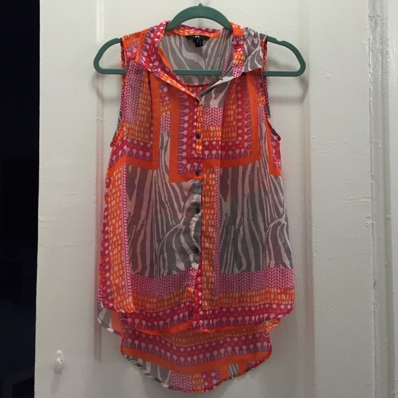 H&M patterned blouse