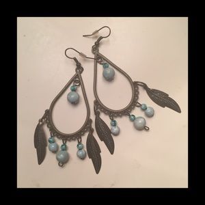 BoHo Styled Brass Earrings