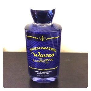 Freshwater Waves and Sandalwood shower gel