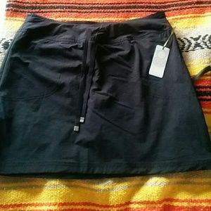 NEW BLACK TENNIS SKORT!