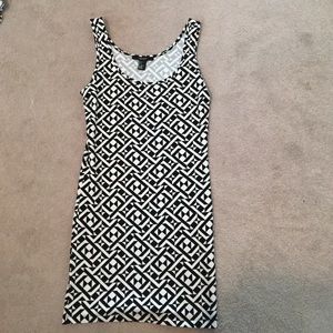 Aztec bodycon dress