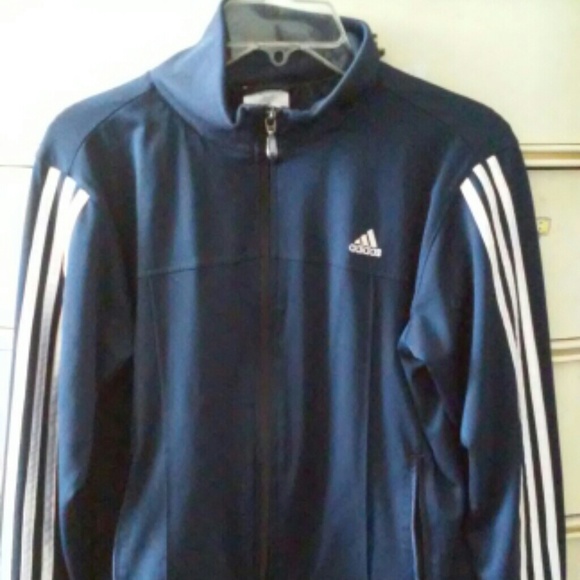 Adidas Navy Blue Track Jacket NWOT