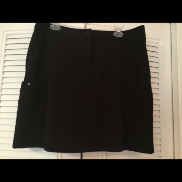 Chico's Black golf skirt