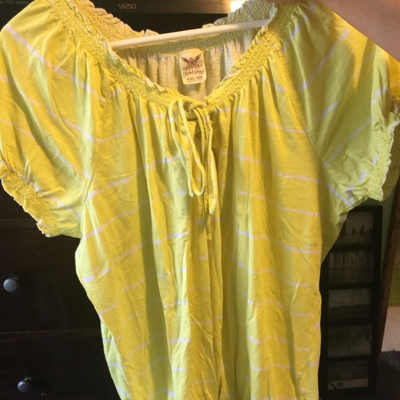 Yellow shirt