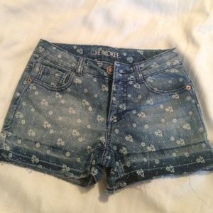 Denim girls shorts