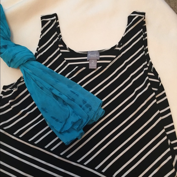 Chico's Travelers B&W tank top