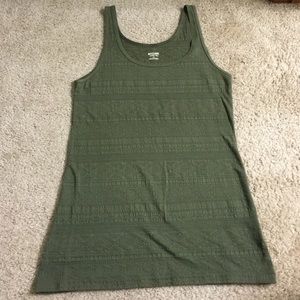 Hunter green tank top