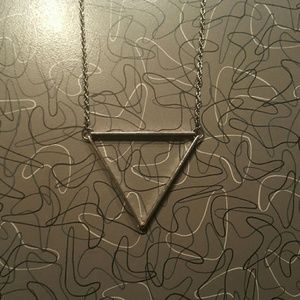 Urban Outfitters Silver Tone Long Necklace