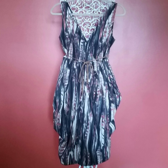 Like New H&M Ruffle/Draped Dress (8) - Picture 3 of 4