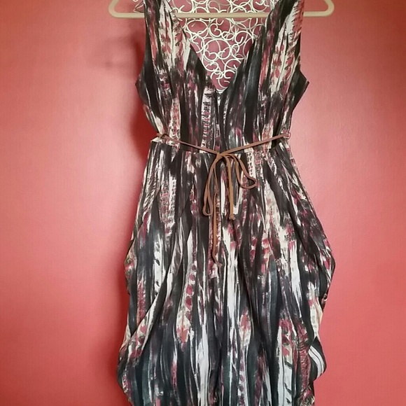 Like New H&M Ruffle/Draped Dress (8) - Picture 4 of 4
