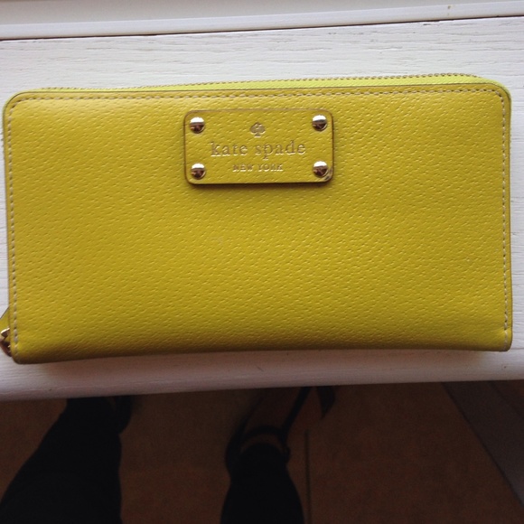 Large leather Kate Spade Wallet