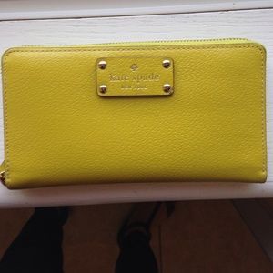 Large leather Kate Spade Wallet