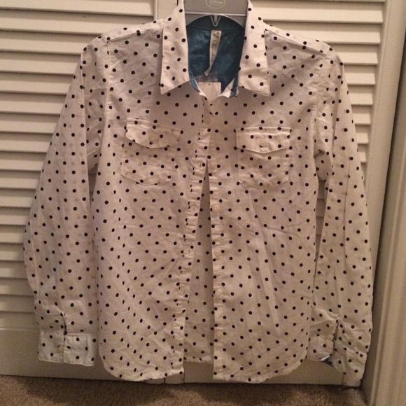 Polka Dot girls blouse brand new