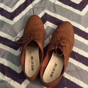 Brown shoes