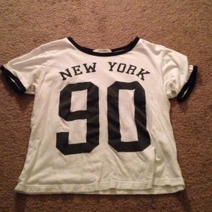 New York crop top