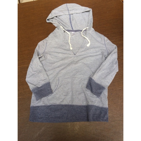 navy and white hoodie🌀