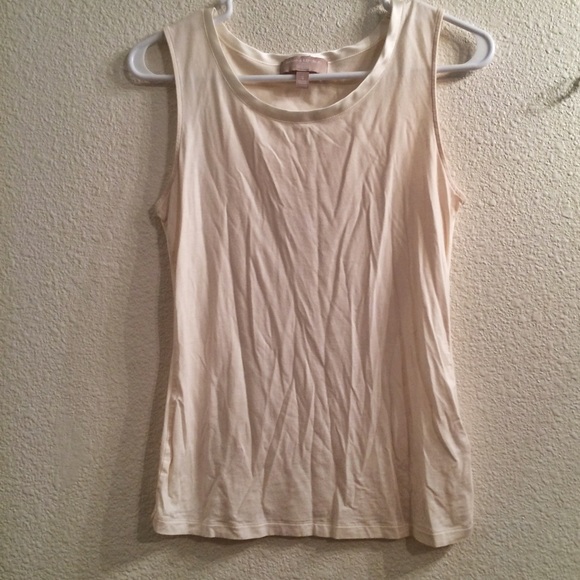 Banana Republic sz small cream tank top
