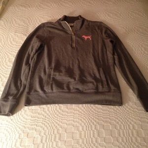 Victoria's Secret Half-zip Sweatshirt