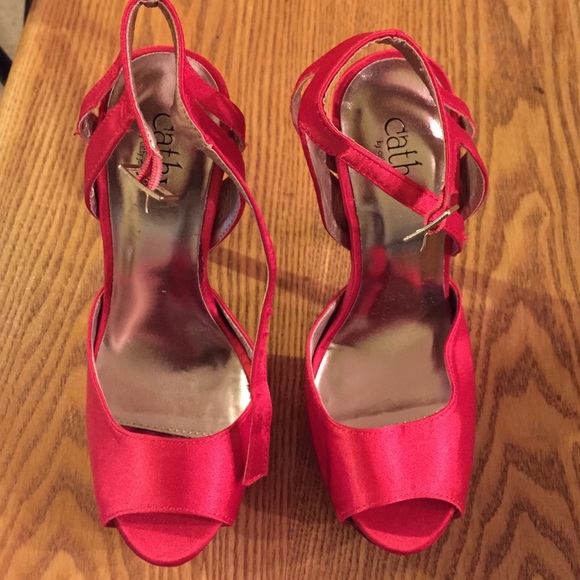 4inch Red stiletto's