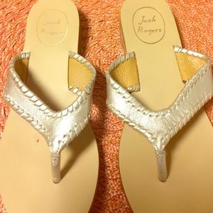 Gold Jack Rogers... Only worn a total of 5 times