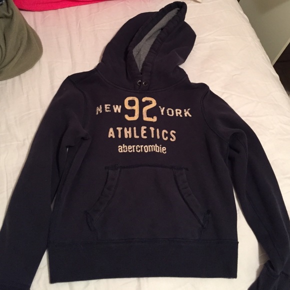 Abercrombie hoodie kids size L fits like women S