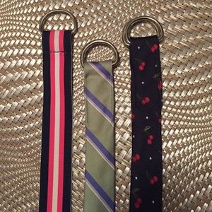 J Crew Belts~ set of three