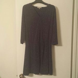Drop Waist Navy Dress - Banana Republic XL