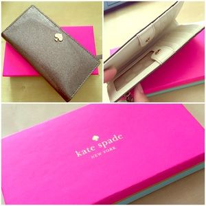 Kate Spade New York Glitter Bug Stacy Wallet