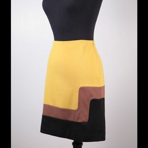 Ann Taylor Loft skirt Size 4 Retro block color