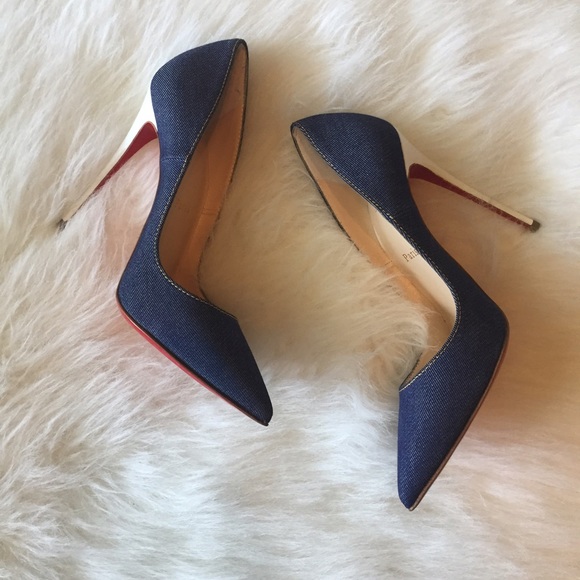 Christian Louboutin Shoes - 🎉 Host pick 🎉 Denim So Kate louboutin 120mm