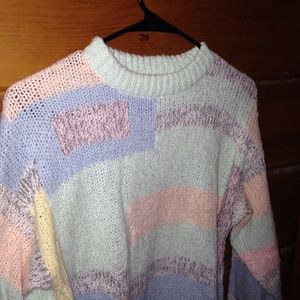 Adorable AA pastel sweater