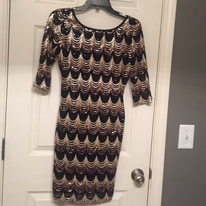 Sequin dress!