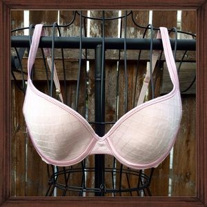 Pink 34A Underwire Bra