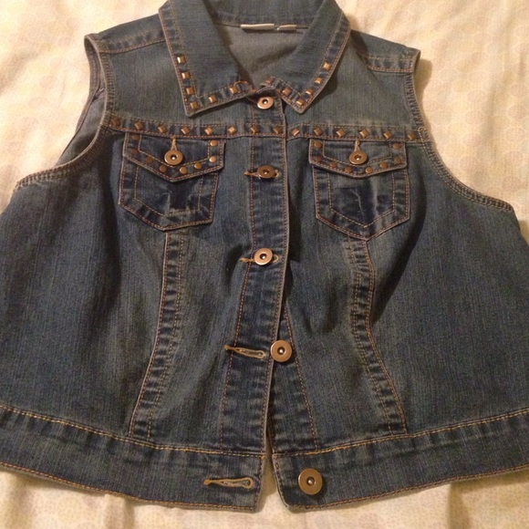 Denim vest