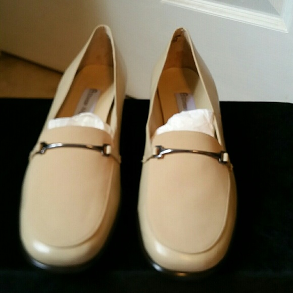 Tan loafers