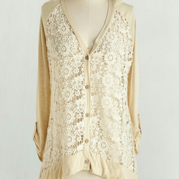 Lace cardigan