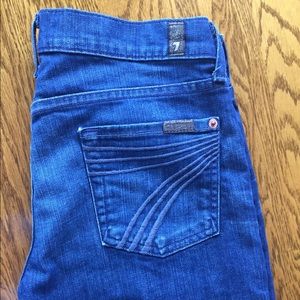 7 For All Mankind Denim Capris!!